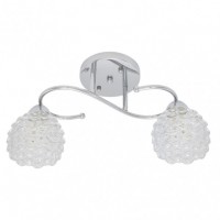 Distribuidor - Lâmpadas Diversas | Lâmpadas Modernas | LAMPARA BAGAN 2XE14 CROMO 22X42X14,5 CM Ref: 155052020